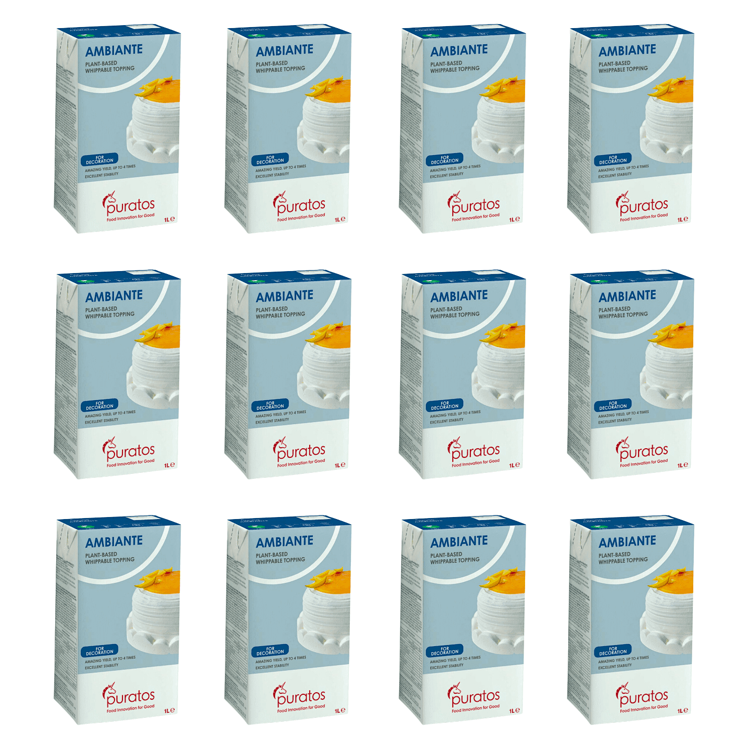 Nata Vegetal Ambiante 1 L (12 Unidades) 2 Nata Vegetal Ambiante 1 L (12 Unidades) - Imagen 2