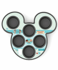 Molde De Acero Para 6 Cupcakes "family Bakery Disney"