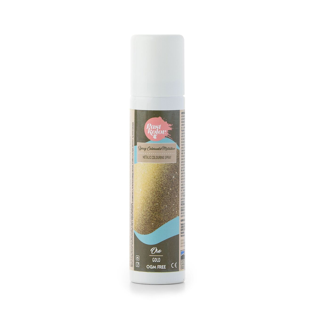 Spray Alimentar Dourado Metalizado 75 Ml 2 Spray Alimentar Dourado Metalizado 75 Ml - Image 2