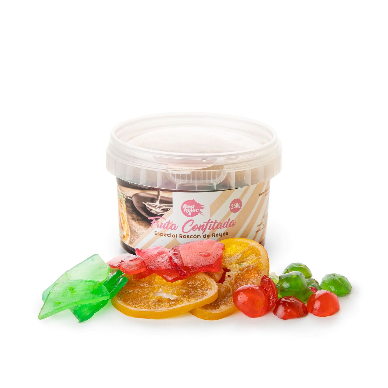 Fruta Cristalizada 250 G 1 Fruta Cristalizada 250 G