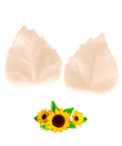 Molde Texturizador De Silicona - Hojas De Girasol