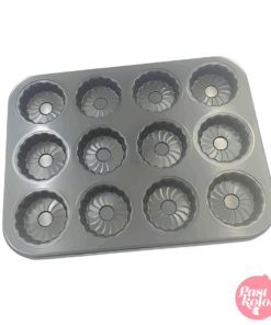 Molde De Acero Para 12 Galletas - Margaritas