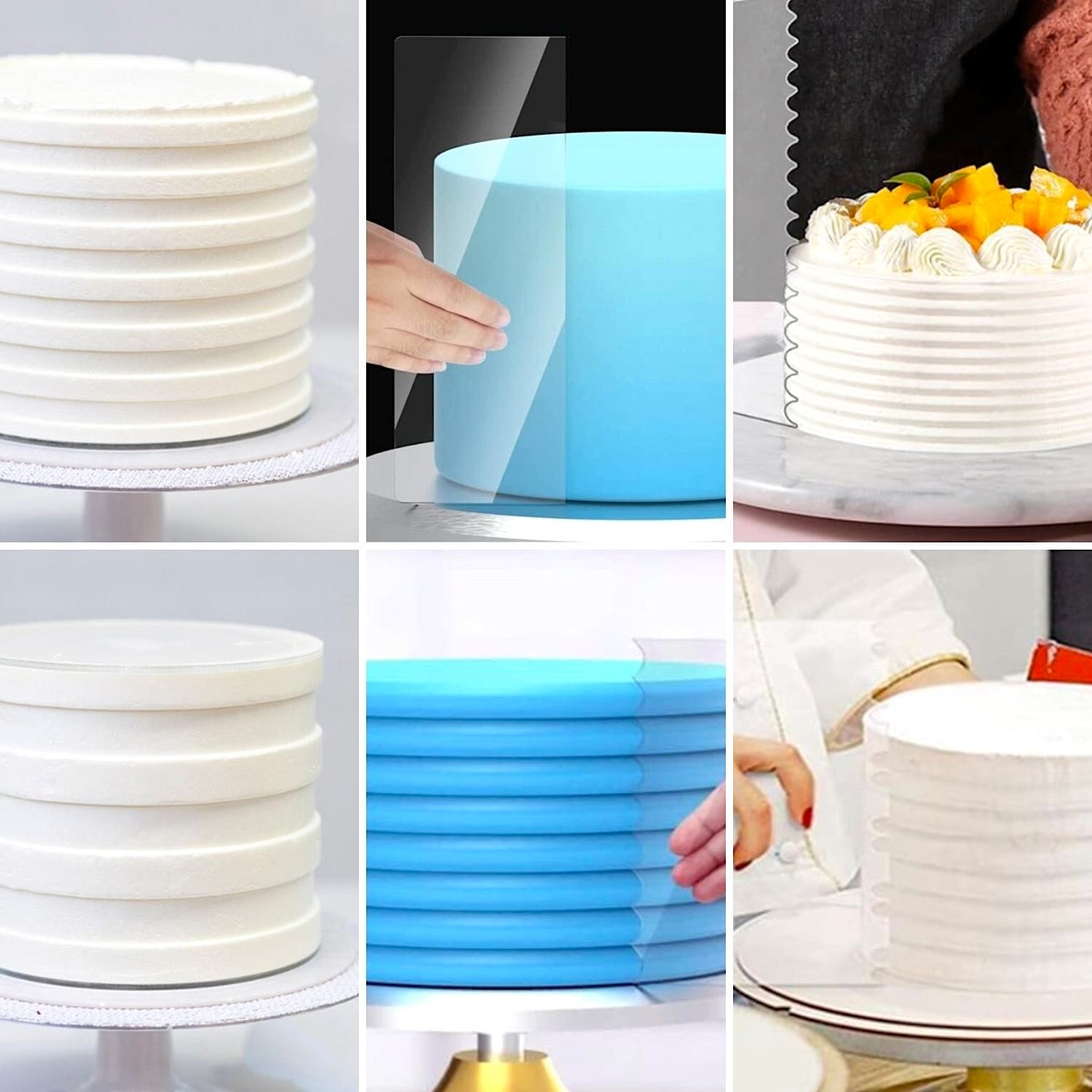 Conjunto 6 EspÁtulas AcrÍlicas - Raspadores Para Alisar Contornos 4 Conjunto 6 EspÁtulas AcrÍlicas - Raspadores Para Alisar Contornos - Image 4