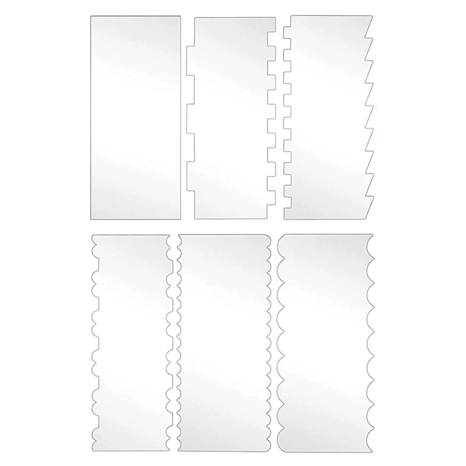 Conjunto 6 EspÁtulas AcrÍlicas - Raspadores Para Alisar Contornos 3 Conjunto 6 EspÁtulas AcrÍlicas - Raspadores Para Alisar Contornos - Image 3