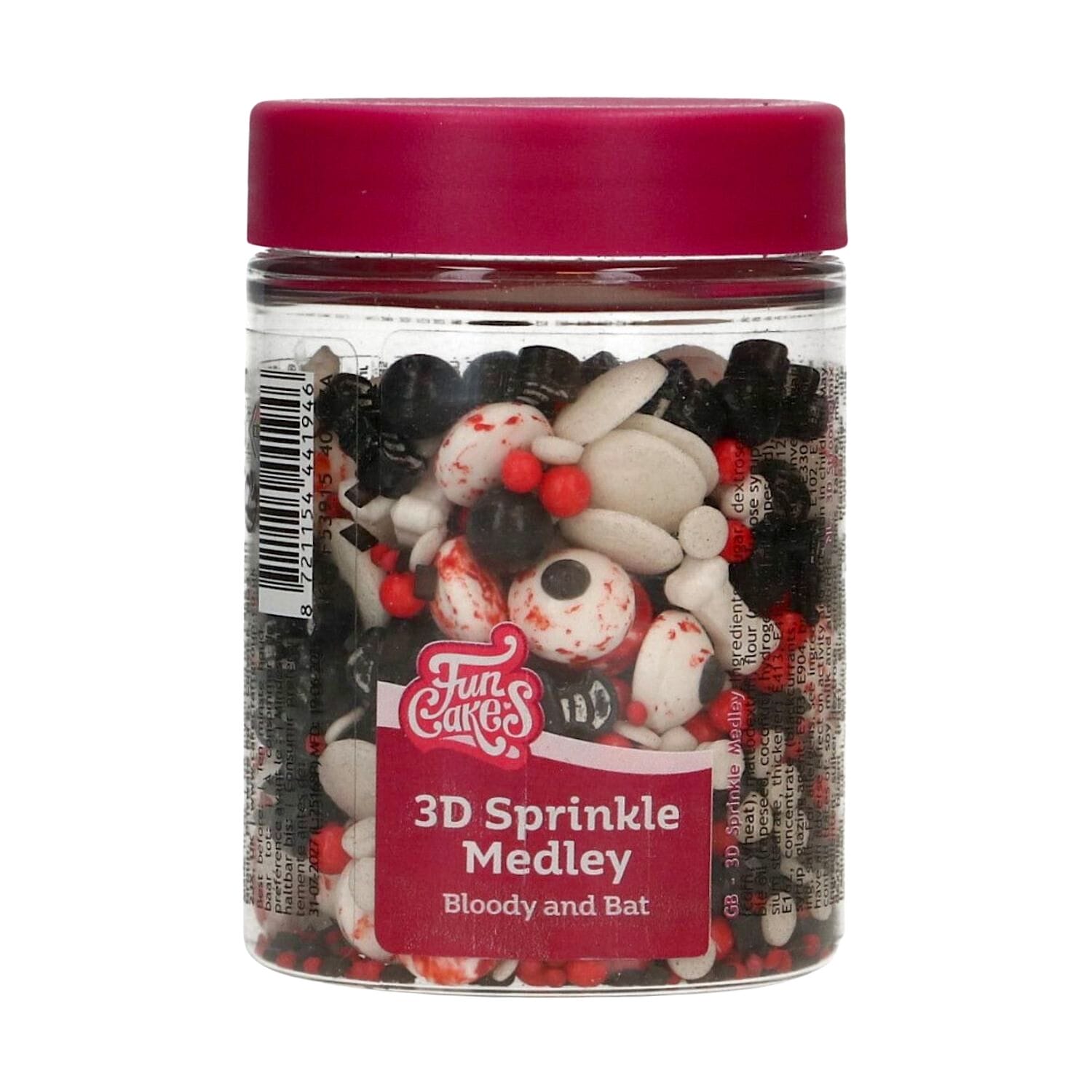 SPRINKLES 3D FUNCAKES - BLOODY AND BAT (70 G) 3 SPRINKLES 3D FUNCAKES - BLOODY AND BAT (70 G) - Imagen 3