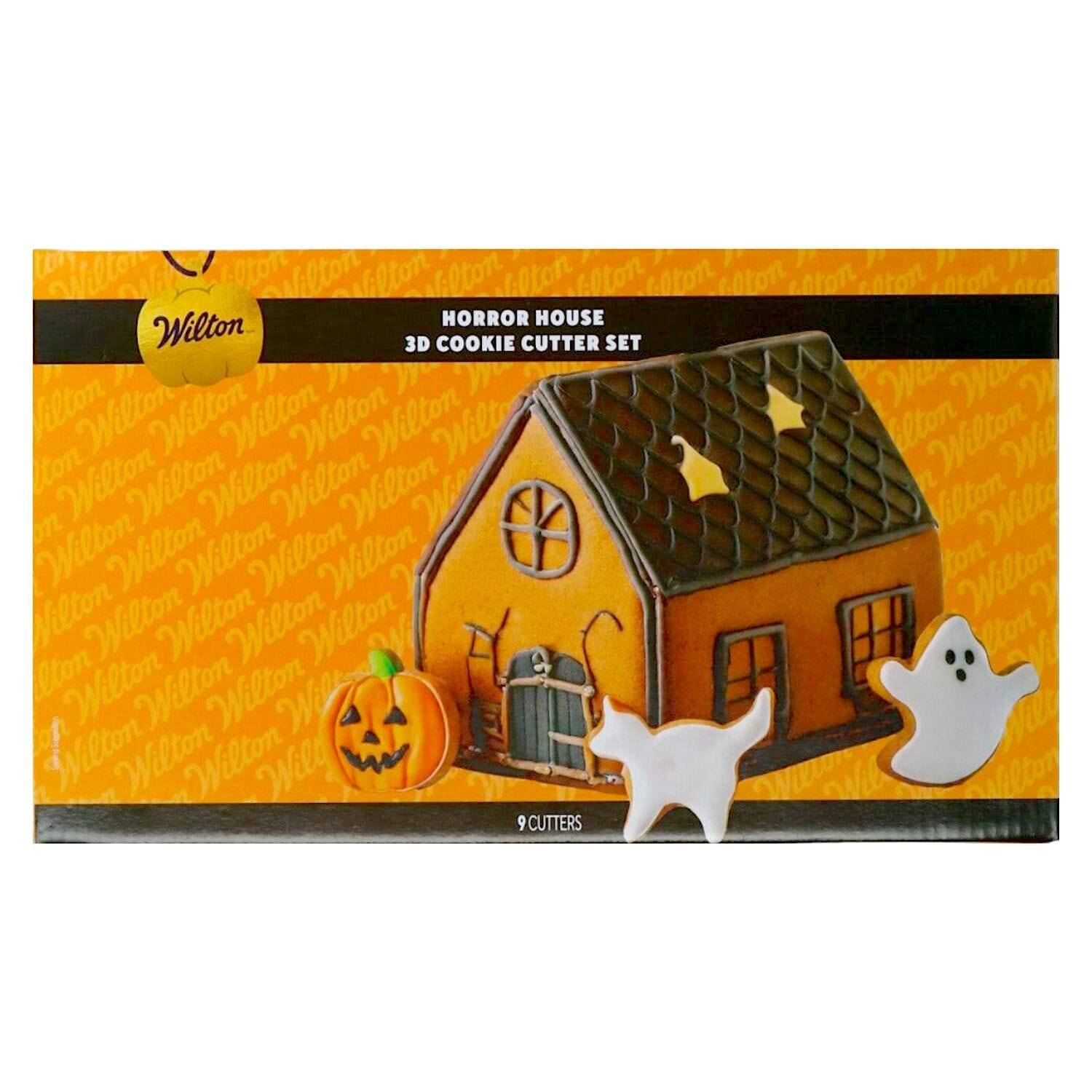 Set Cortadores De Acero Para Galletas Wilton - Casa Del Terror 1 Set Cortadores De Acero Para Galletas Wilton - Casa Del Terror