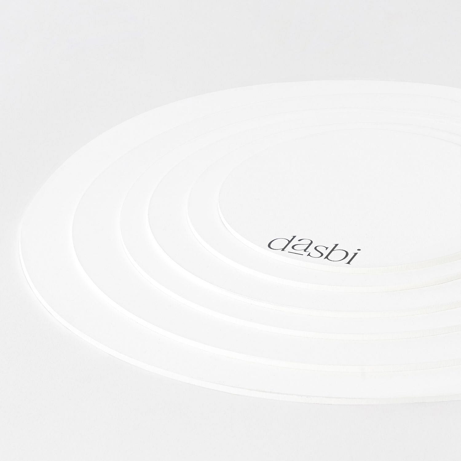 Bases De Madeira Redondas Brancas Dasbi - 25 Cm 2 Bases De Madeira Redondas Brancas Dasbi - 25 Cm - Image 2