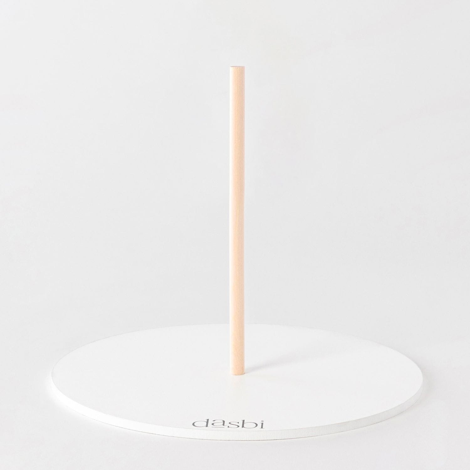 Bases De Madeira Redondas Brancas Com OrifÍcio Central Dasbi - 12 Cm 5 Bases De Madeira Redondas Brancas Com OrifÍcio Central Dasbi - 12 Cm - Image 5