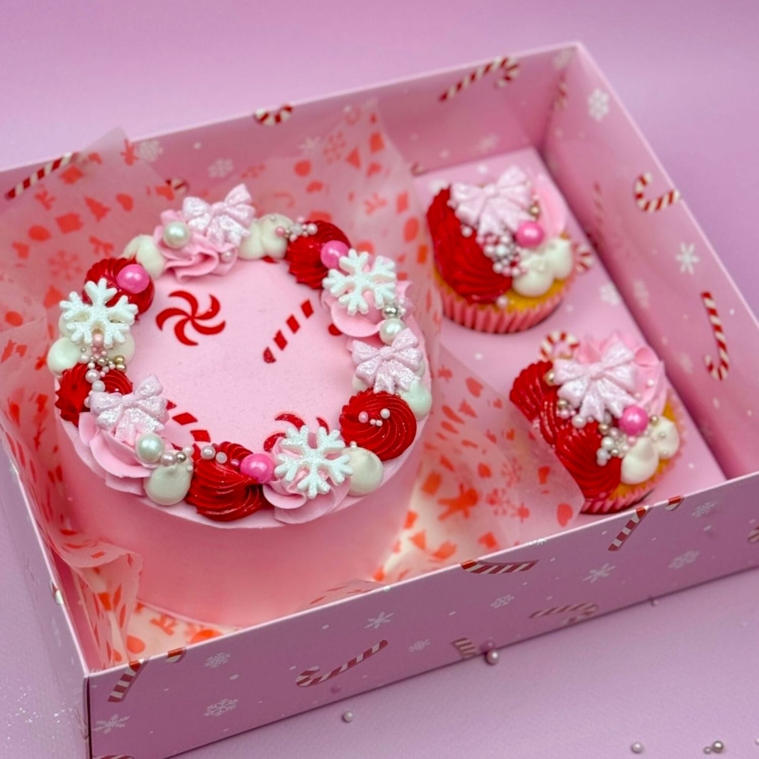 SET 2 CAJAS PARA DULCES Y CUPCAKES SIMPLY MAKING - BASTONES DE CARAMELO 2 SET 2 CAJAS PARA DULCES Y CUPCAKES SIMPLY MAKING - BASTONES DE CARAMELO - Imagen 2