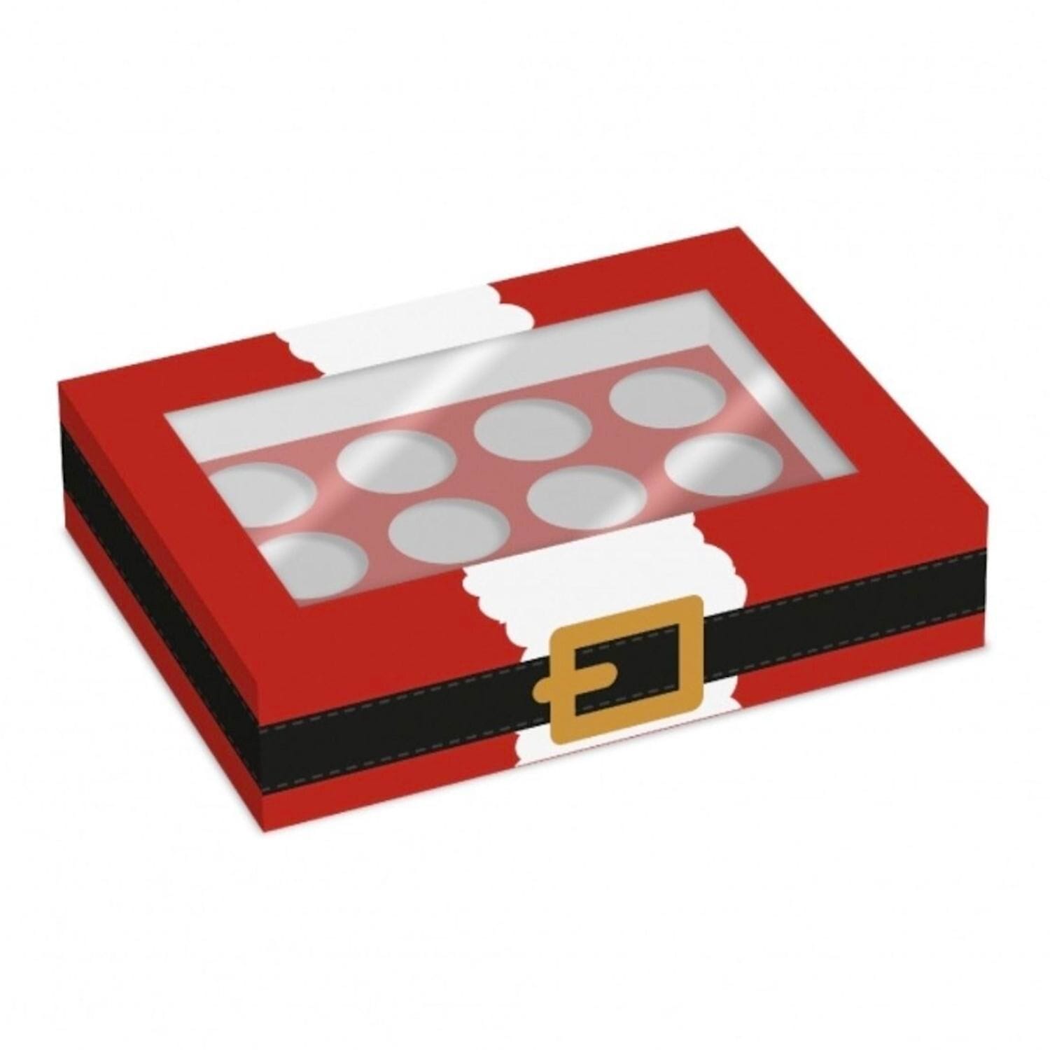 SET 2 CAJAS PARA 12 CUPCAKES SIMPLY MAKING - SANTA CLAUS 1 SET 2 CAJAS PARA 12 CUPCAKES SIMPLY MAKING - SANTA CLAUS