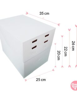 Caja Para Tarta 4 Alturas Ajustables
