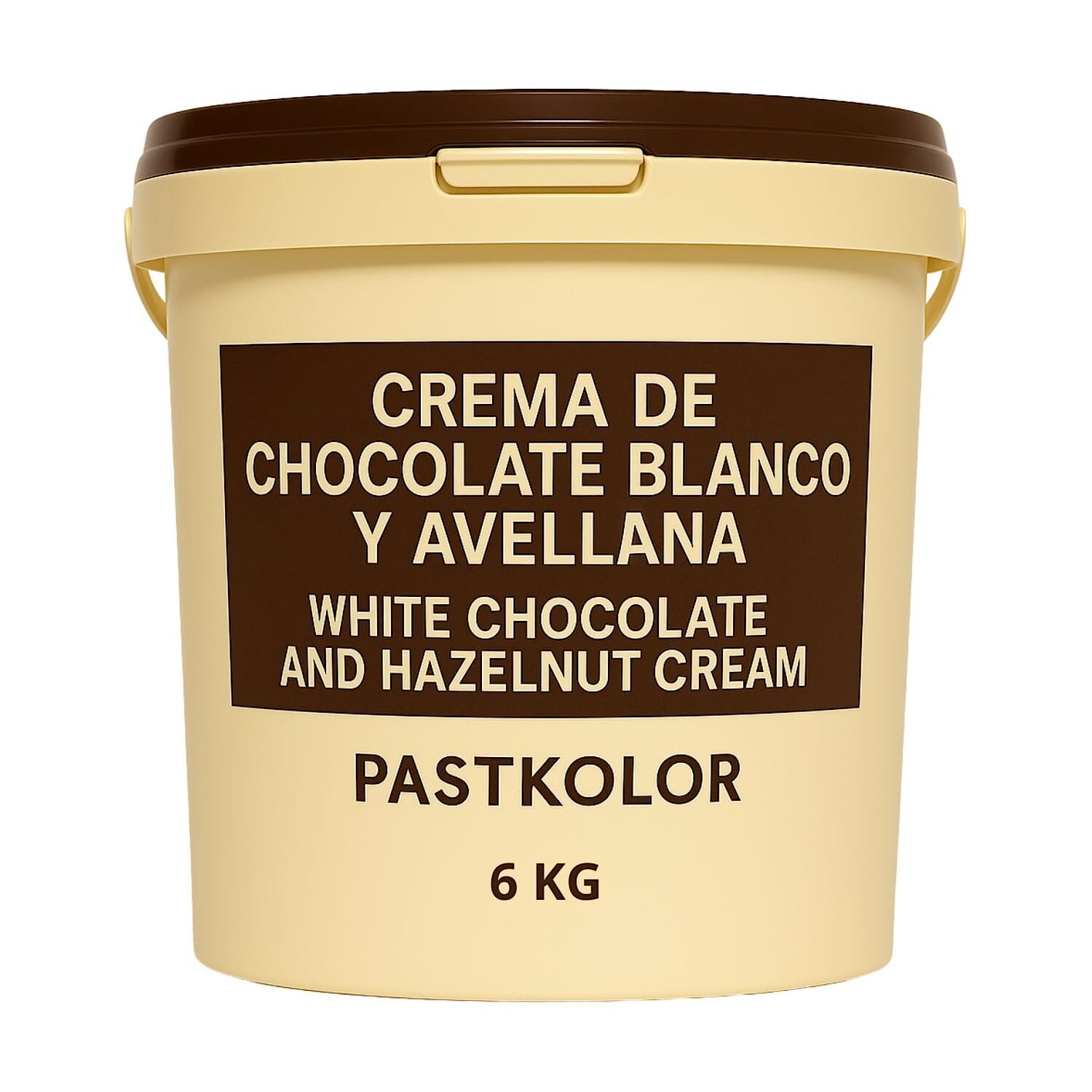 Creme De Chocolate Branco E Avelà Pastkolor - 6 Kg 1 Creme De Chocolate Branco E Avelà Pastkolor - 6 Kg