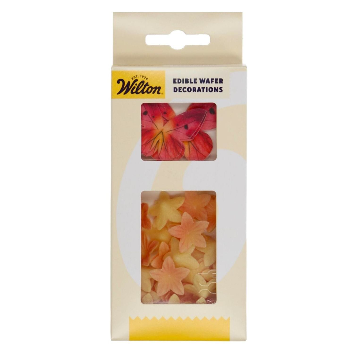 Flores E Borboletas ComestÍveis De Wafer Wilton - Rosas E Laranjas 1 Flores E Borboletas ComestÍveis De Wafer Wilton - Rosas E Laranjas