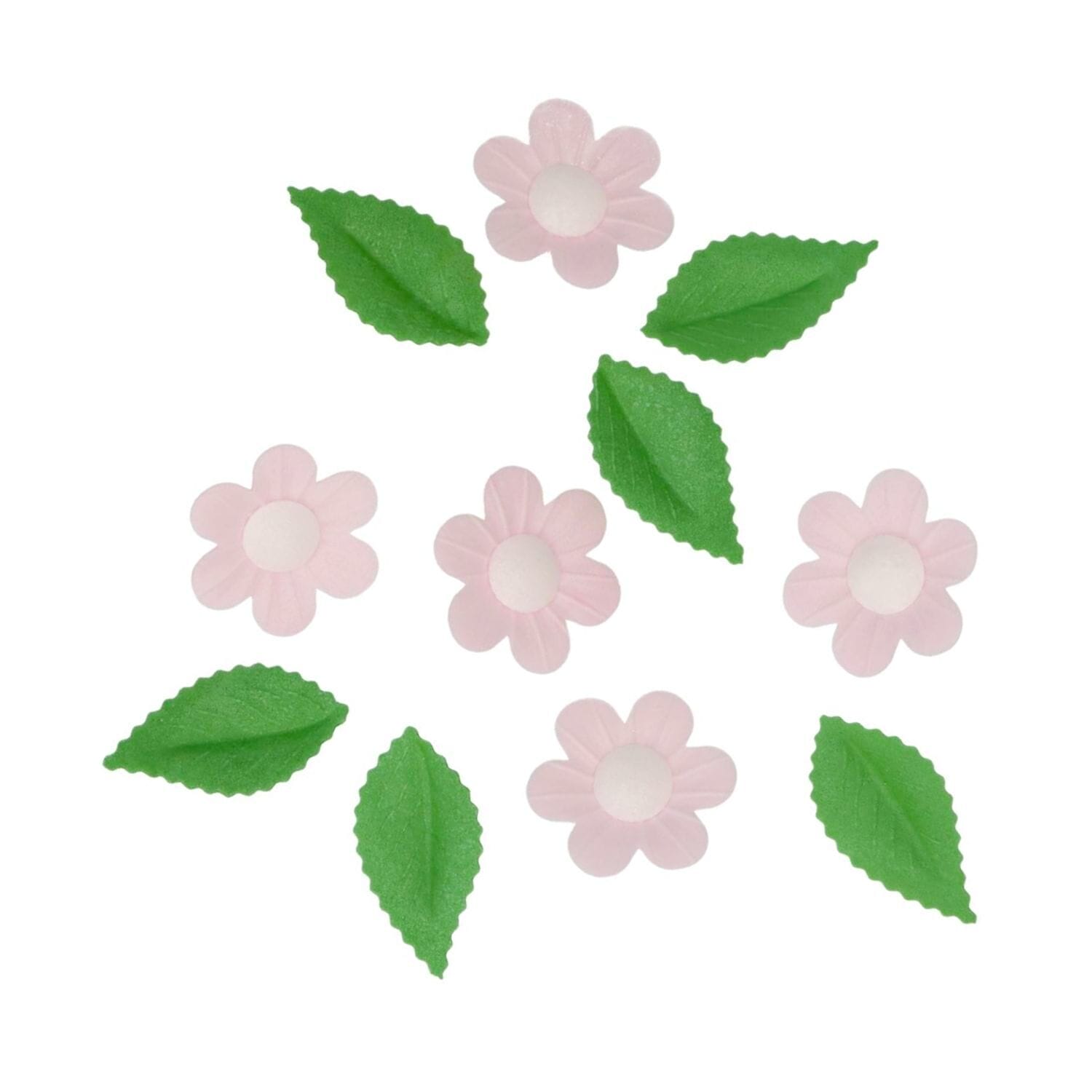 Flores E Folhas ComestÍveis De Wafer Wilton - Rosas 2 Flores E Folhas ComestÍveis De Wafer Wilton - Rosas - Image 2