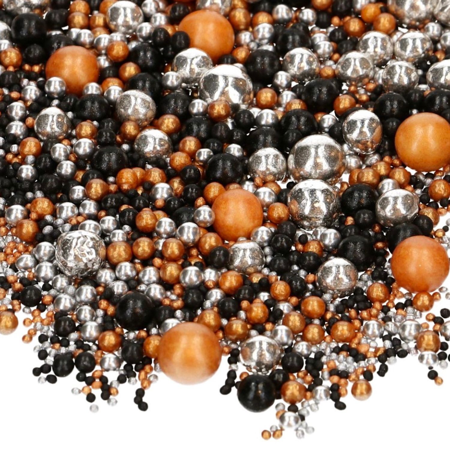 PÉrolas De AÇÚcar Moles Funcakes - Mix "metallic Luxury" (80 G) 2 PÉrolas De AÇÚcar Moles Funcakes - Mix "metallic Luxury" (80 G) - Image 2