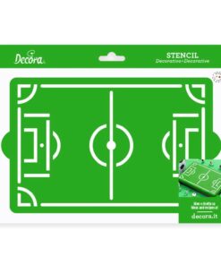 Plantilla Decorativa Para Tartas Campo De Futbol – Decora