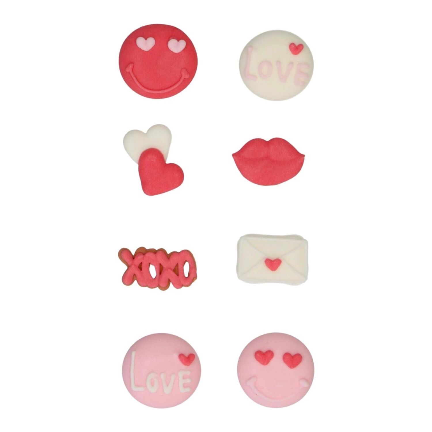 DecoraÇÕes De AÇÚcar Funcakes – Love 2 DecoraÇÕes De AÇÚcar Funcakes – Love - Image 2