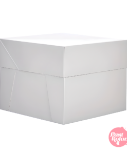 Caja Para Tarta Cuadrada Blanca - 15 Cm