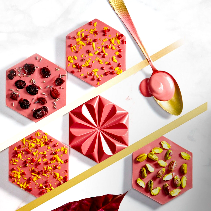 Callets De Chocolate Ruby Callebaut 2,5 Kg 3 Callets De Chocolate Ruby Callebaut 2,5 Kg - Imagen 3