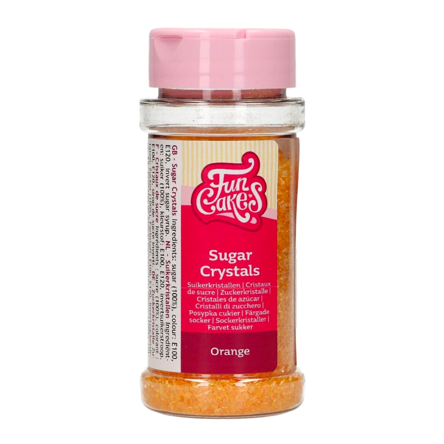 Cristales De Azucar Funcakes - Naranjas 80 G 2 Cristales De Azucar Funcakes - Naranjas 80 G - Imagen 2
