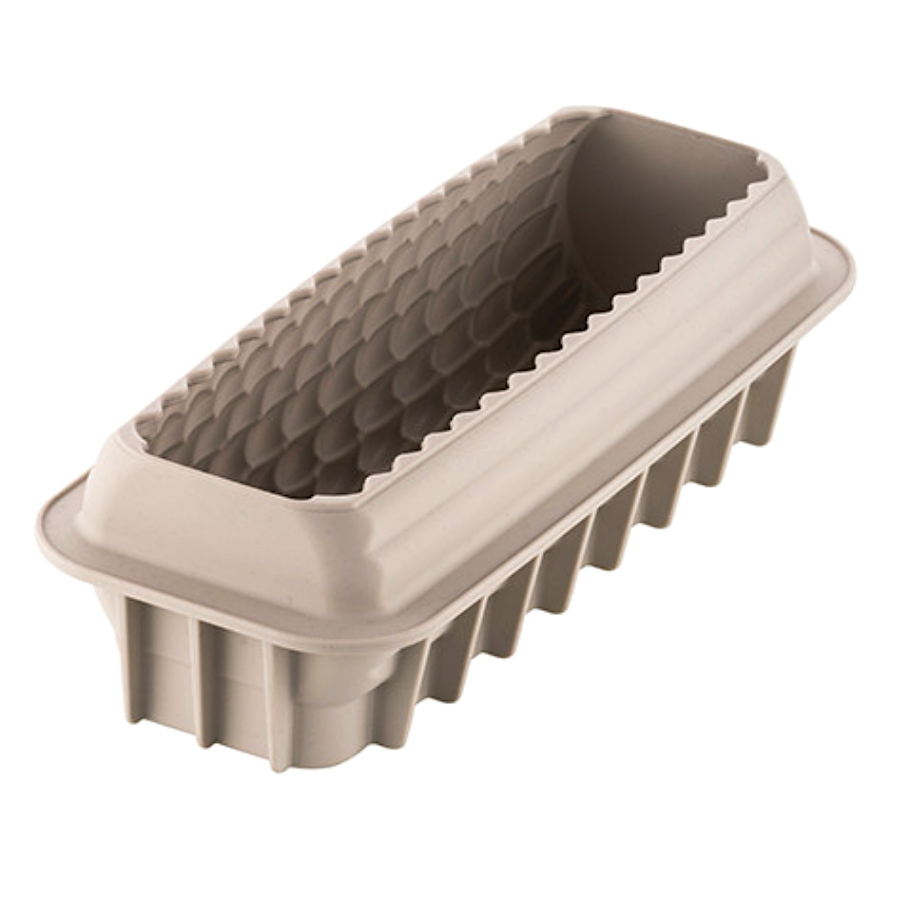 Molde Silicona 3d Silikomart - Buche Quenelle 2 Molde Silicona 3d Silikomart - Buche Quenelle - Imagen 2