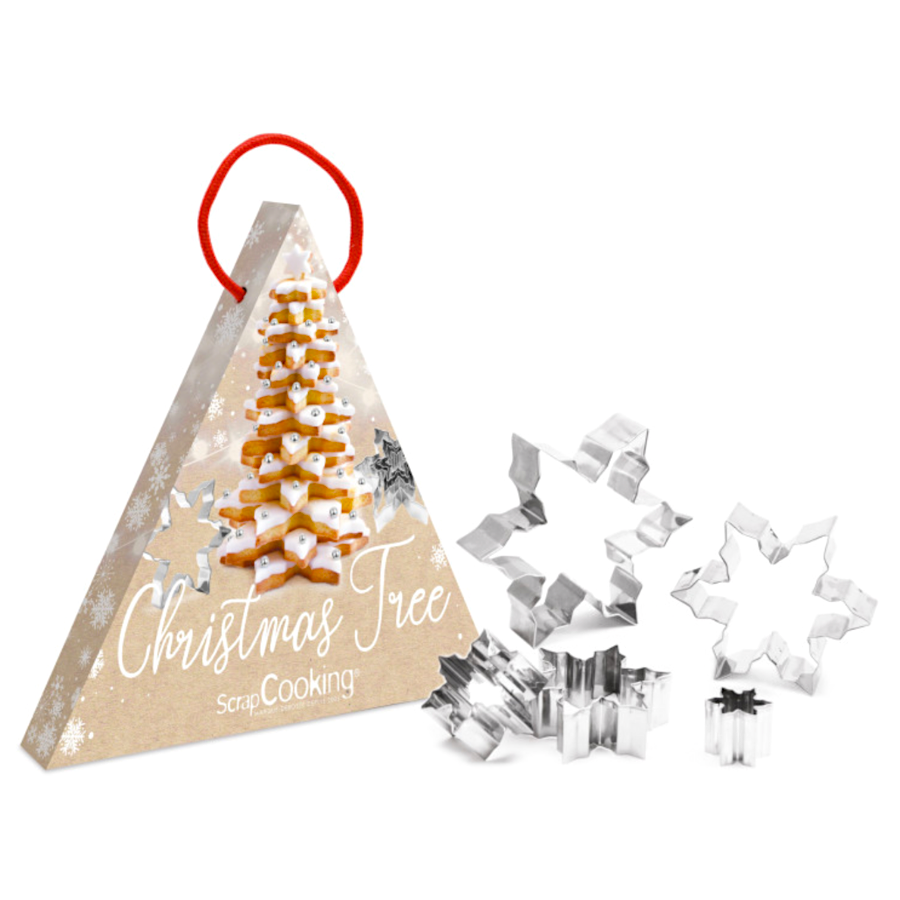 Set Cortadores Scrapcooking - Arbol De Navidad 2 Set Cortadores Scrapcooking - Arbol De Navidad - Imagen 2