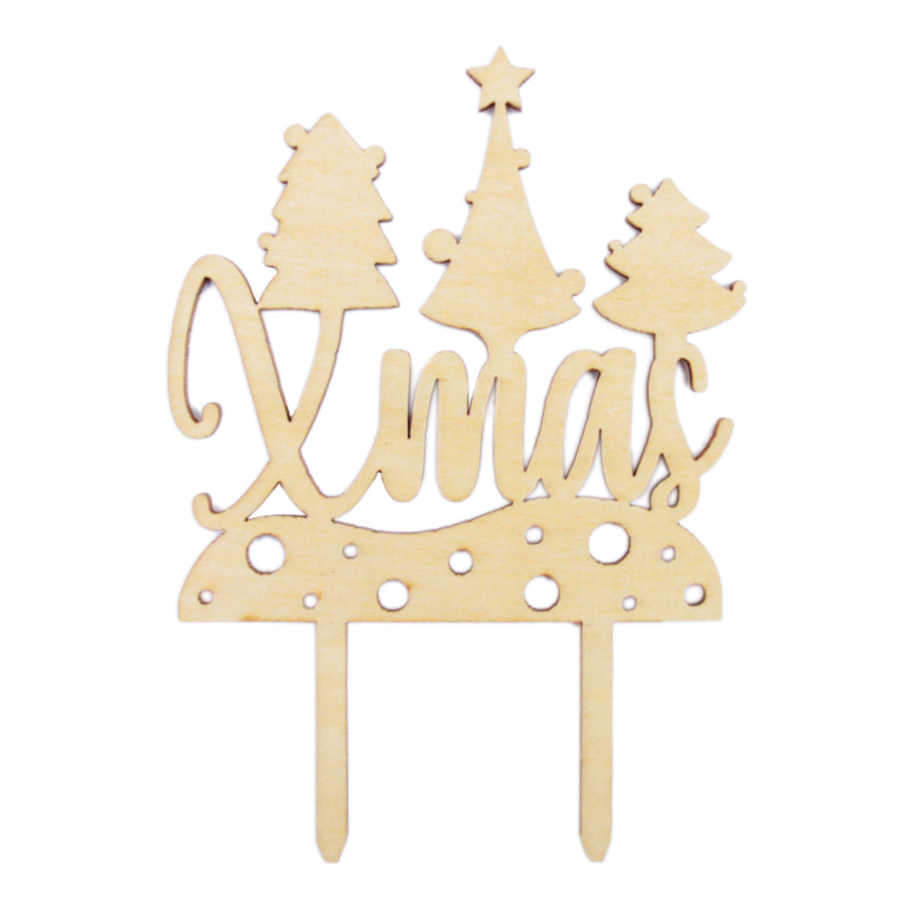 Topper Para Tarta Scrapcooking - "xmas" 2 Topper Para Tarta Scrapcooking - "xmas" - Imagen 2