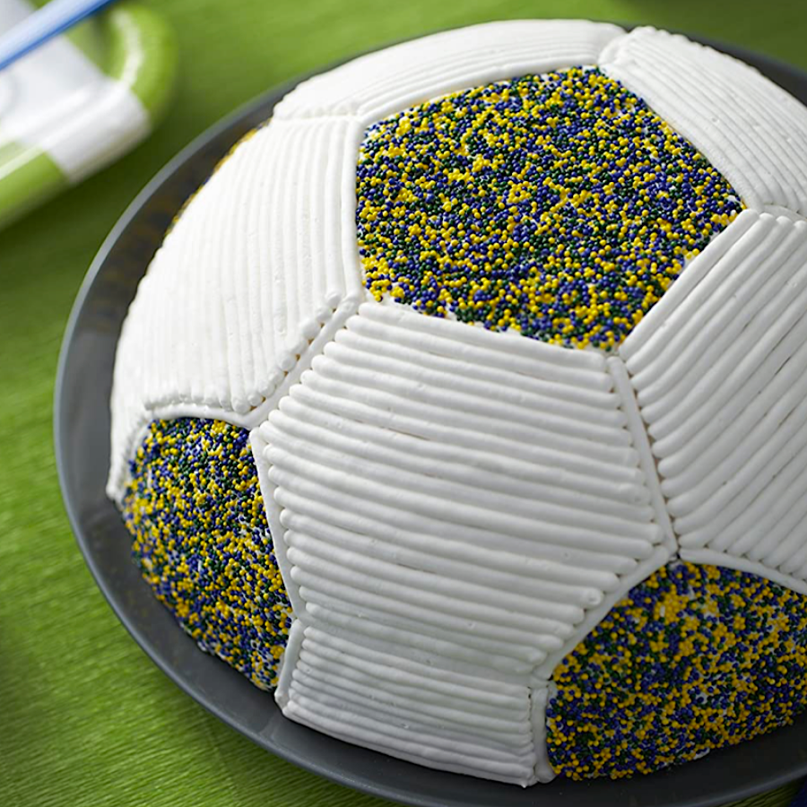 Molde De Aluminio 3d Wilton - Balon De Futbol 3 Molde De Aluminio 3d Wilton - Balon De Futbol - Imagen 3