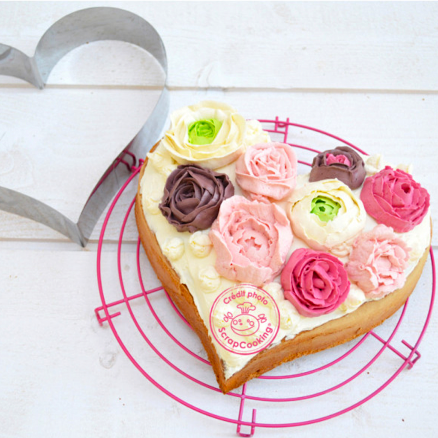 Molde De Acero Scrapcooking - Corazon Xxl 2 Molde De Acero Scrapcooking - Corazon Xxl - Imagen 2