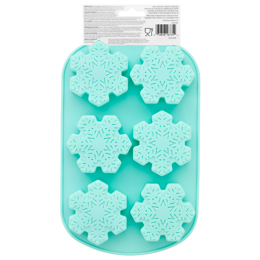 Molde Silicona Wilton - Copo De Nieve 2 Molde Silicona Wilton - Copo De Nieve - Imagen 2