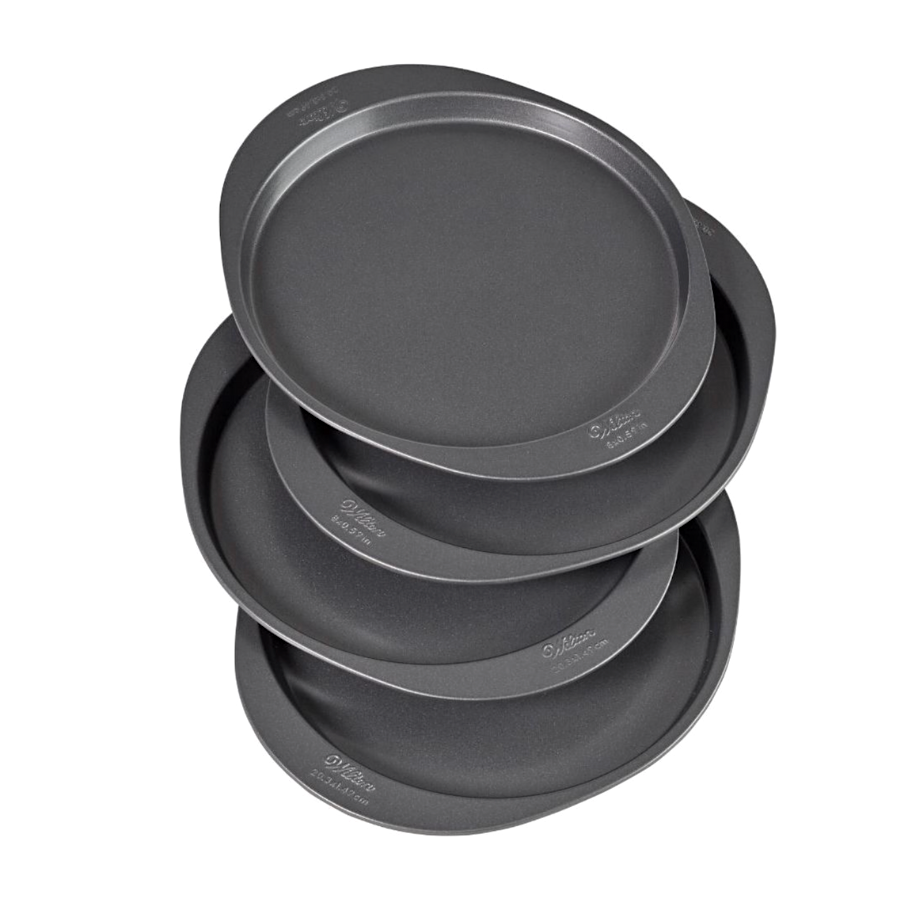 Moldes Para "layer Cake" Wilton - 4 Capas / 20 Cm 3 Moldes Para "layer Cake" Wilton - 4 Capas / 20 Cm - Imagen 3