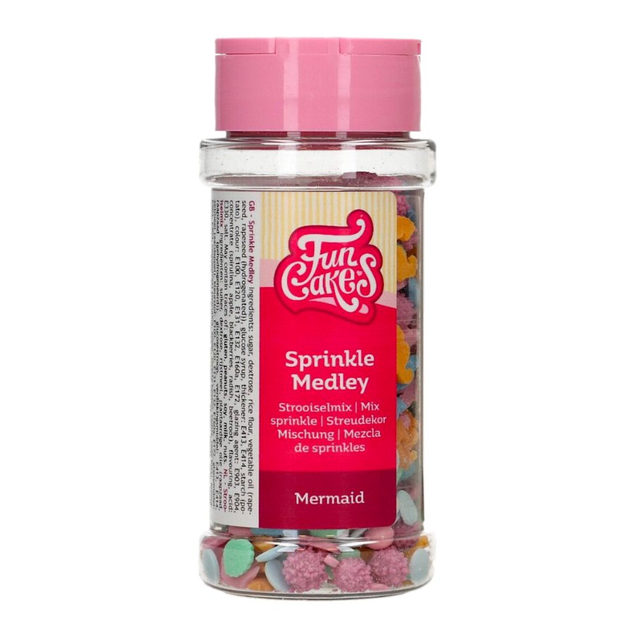 Sprinkles Funcakes - Sirenas 50 G 2 Sprinkles Funcakes - Sirenas 50 G - Imagen 2
