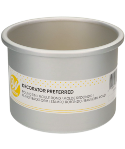 Molde De Aluminio Anodizado Redondo Wilton - Ø 12,5 Cm / H 10 Cm