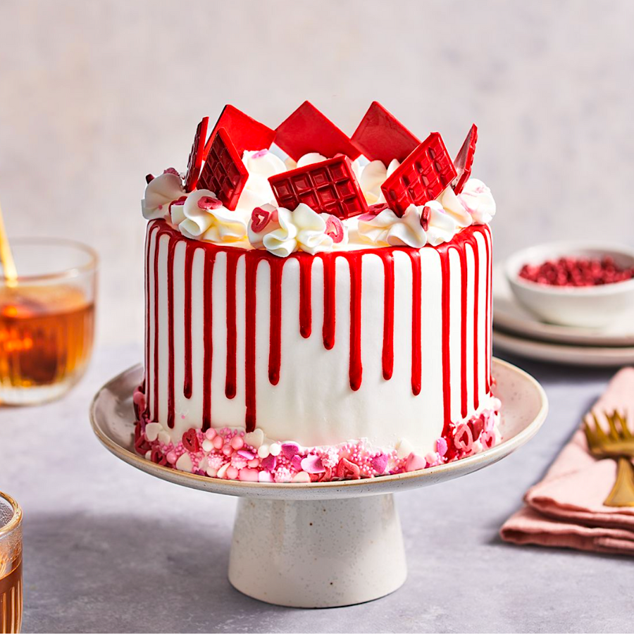 Efecto Goteo Choco Drip Funcakes - Red / Rojo (180 G) 2 Efecto Goteo Choco Drip Funcakes - Red / Rojo (180 G) - Imagen 2