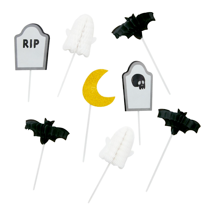 Toppers Para Cupcake Wilton - Halloween 3 Toppers Para Cupcake Wilton - Halloween - Imagen 3