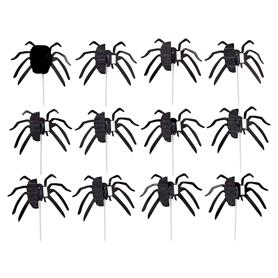 Toppers Para Cupcake Wilton - AraÑas 3 Toppers Para Cupcake Wilton - AraÑas - Imagen 3