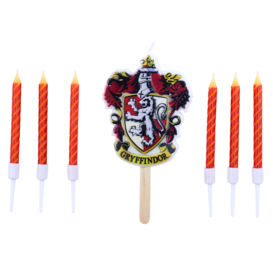 Set Velas CumpleaÑos "harry Potter" Pme - Gryffindor 2 Set Velas CumpleaÑos "harry Potter" Pme - Gryffindor - Imagen 2