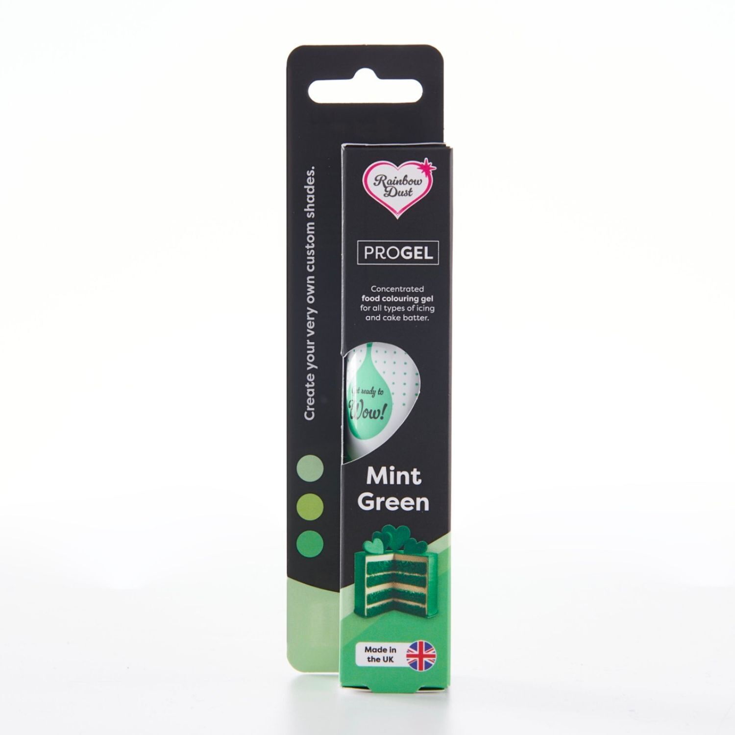 Colorante En Gel "progel" Rainbow Dust - Mint Green / Verde Menta 25 G 2 Colorante En Gel "progel" Rainbow Dust - Mint Green / Verde Menta 25 G - Imagen 2