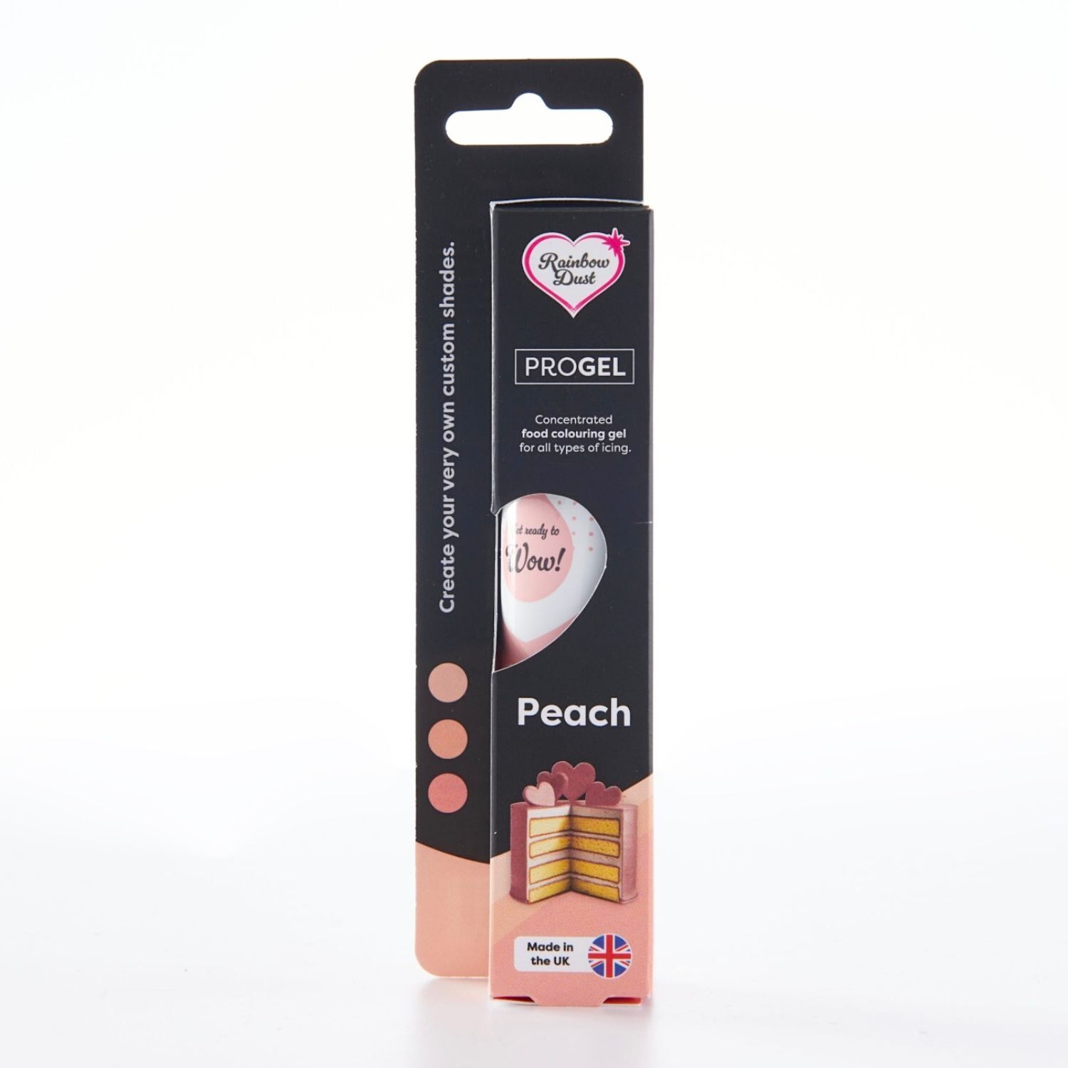 Colorante En Gel "progel" Rainbow Dust - Peach / Melocoton 25 G 2 Colorante En Gel "progel" Rainbow Dust - Peach / Melocoton 25 G - Imagen 2