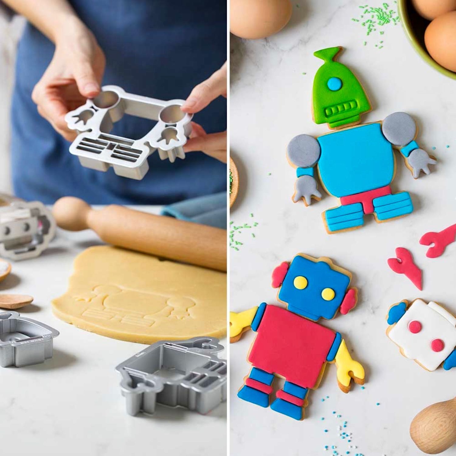 Cortadores Para Galletas Robot – Decora 2 Cortadores Para Galletas Robot – Decora - Imagen 2