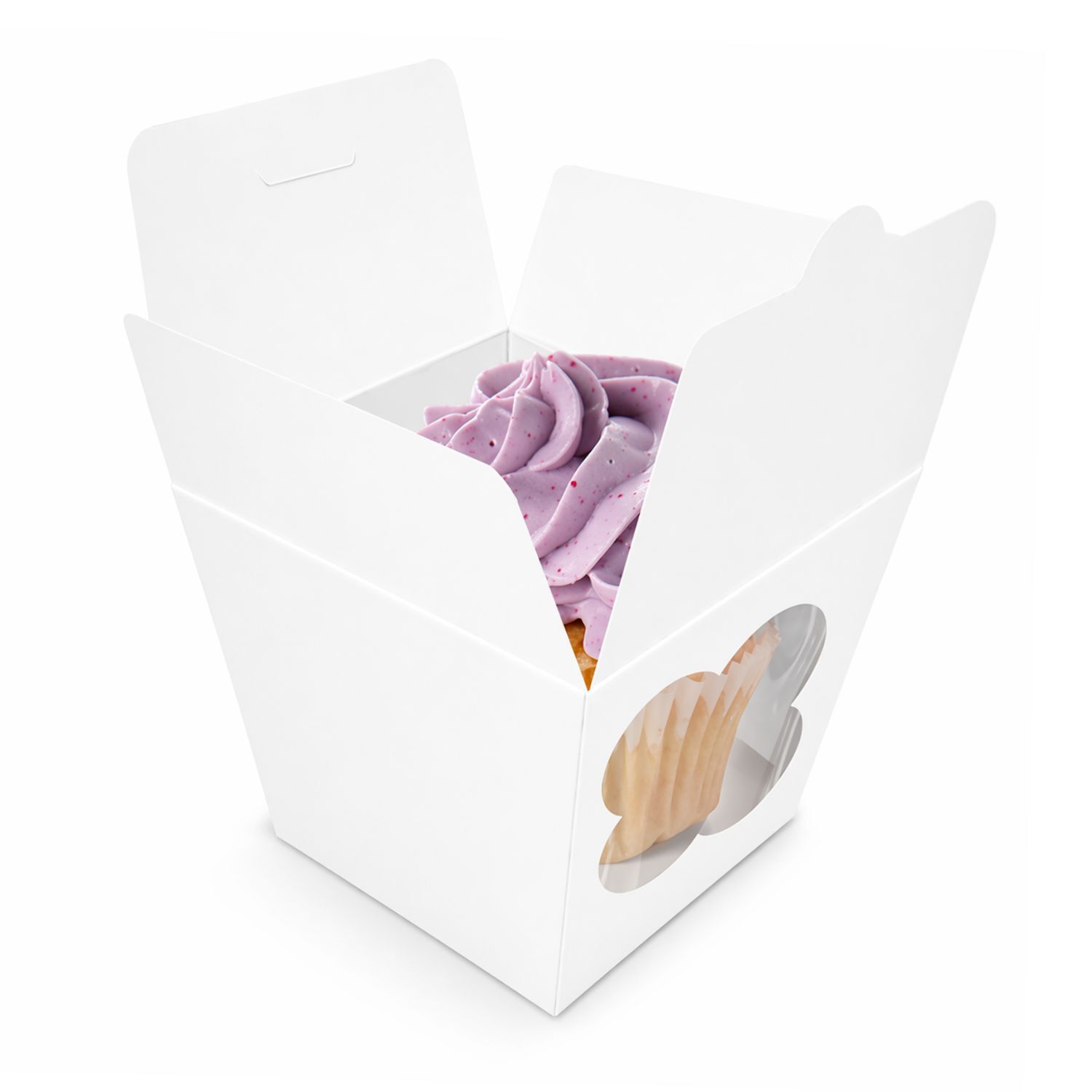 Caja Para Galletas Y Bombones Kraft Con Ventana - 12 X 11 Cm 3 Caja Para Galletas Y Bombones Kraft Con Ventana - 12 X 11 Cm - Imagen 3