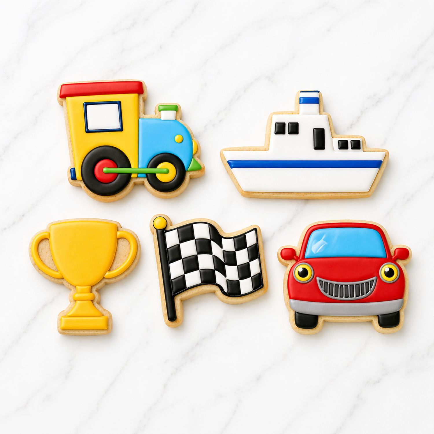 Set Cortadores Metalicos Para Galletas - Transportes 2 Set Cortadores Metalicos Para Galletas - Transportes - Imagen 2