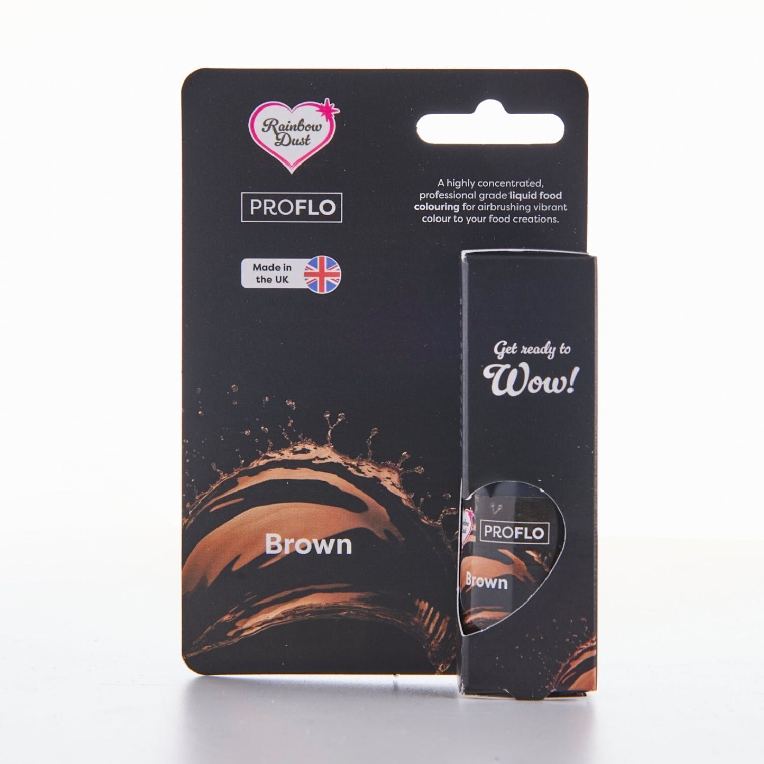 Colorante Liquido "flo" Rainbow Dust - Brown / Marron 19 G 2 Colorante Liquido "flo" Rainbow Dust - Brown / Marron 19 G - Imagen 2