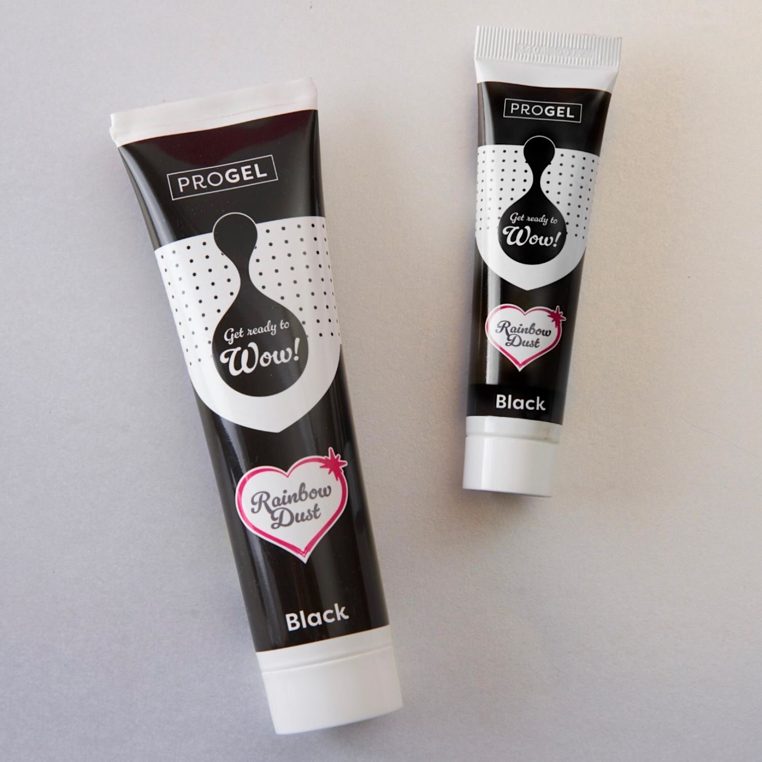 Colorante En Gel "progel" Rainbow Dust - Black / Negro 100 G 3 Colorante En Gel "progel" Rainbow Dust - Black / Negro 100 G - Imagen 3