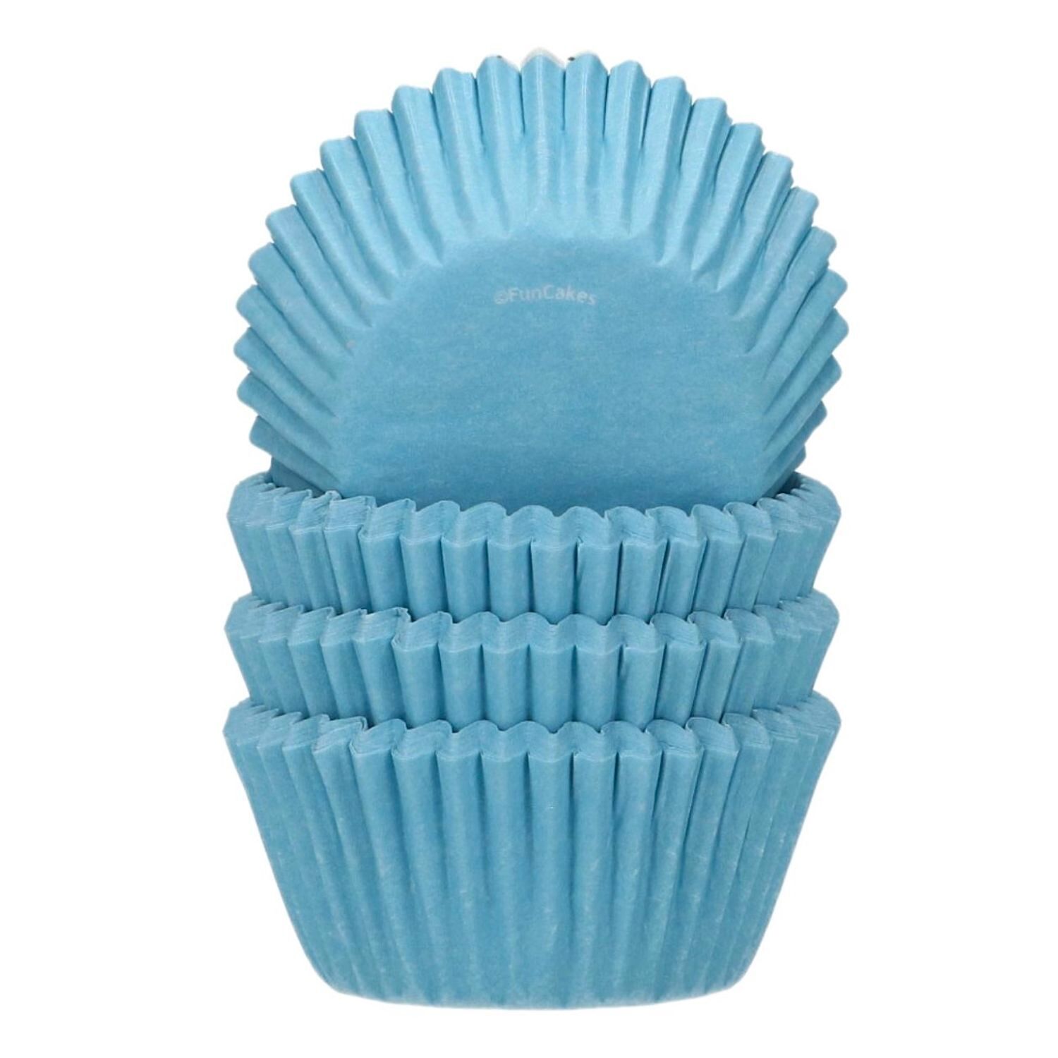 100 Capsulas Mini Cupcakes Funcakes - Azul Claro 2 100 Capsulas Mini Cupcakes Funcakes - Azul Claro - Imagen 2