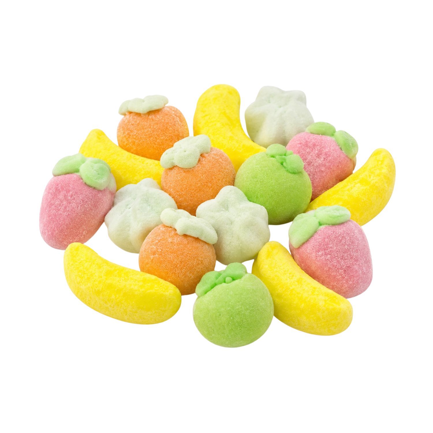 SURTIDO DE NUBES RELLENAS CON FORMAS DE FRUTAS TROLLI MALLOW STARS - 150 G 2 SURTIDO DE NUBES RELLENAS CON FORMAS DE FRUTAS TROLLI MALLOW STARS - 150 G - Imagen 2