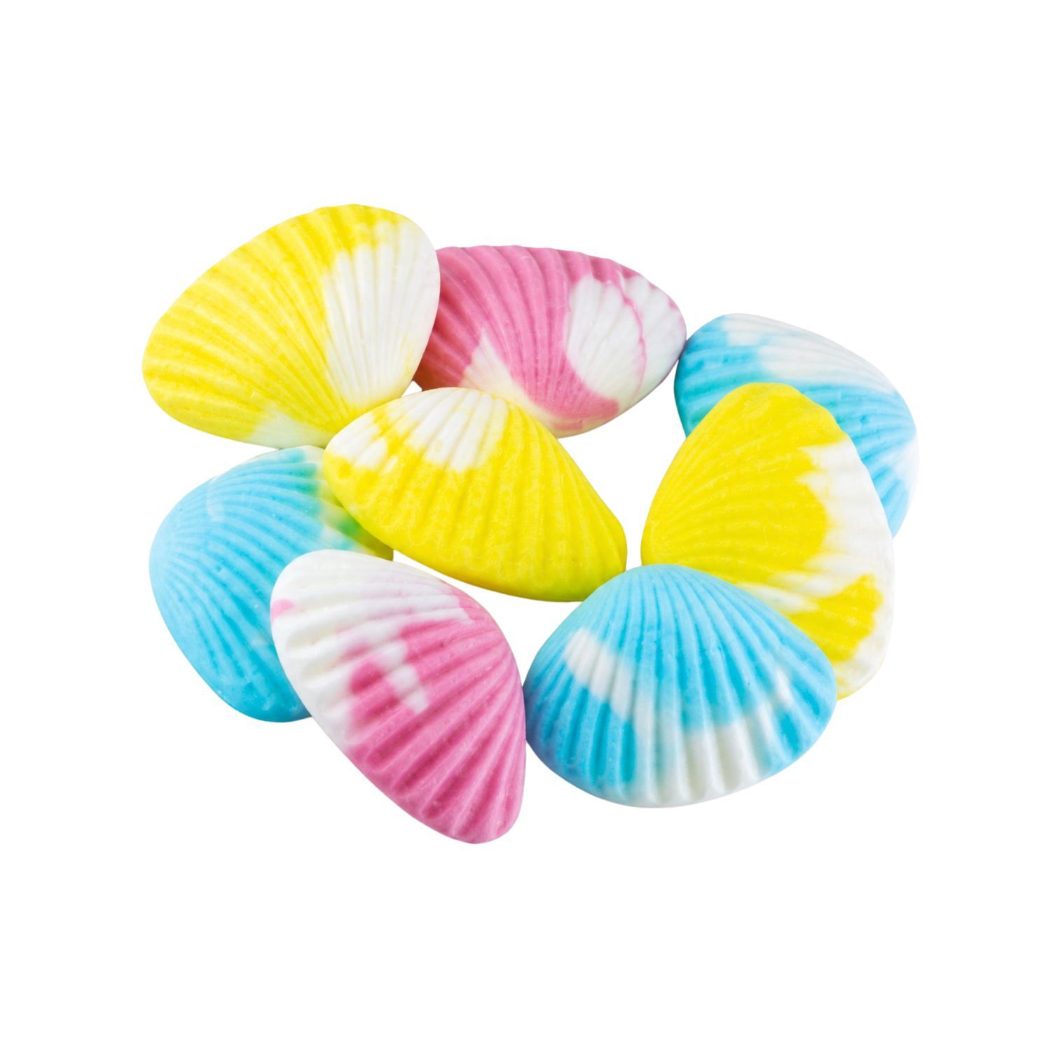 ALMEJAS DE GOMINOLA FOAM MULTICOLOR TROLLI SEASHELLS - 1 KG 2 ALMEJAS DE GOMINOLA FOAM MULTICOLOR TROLLI SEASHELLS - 1 KG - Imagen 2