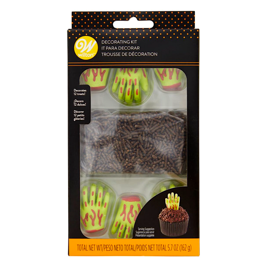 SET DECORATIVO WILTON - MANO ZOMBIE (161 G) 1 SET DECORATIVO WILTON - MANO ZOMBIE (161 G)