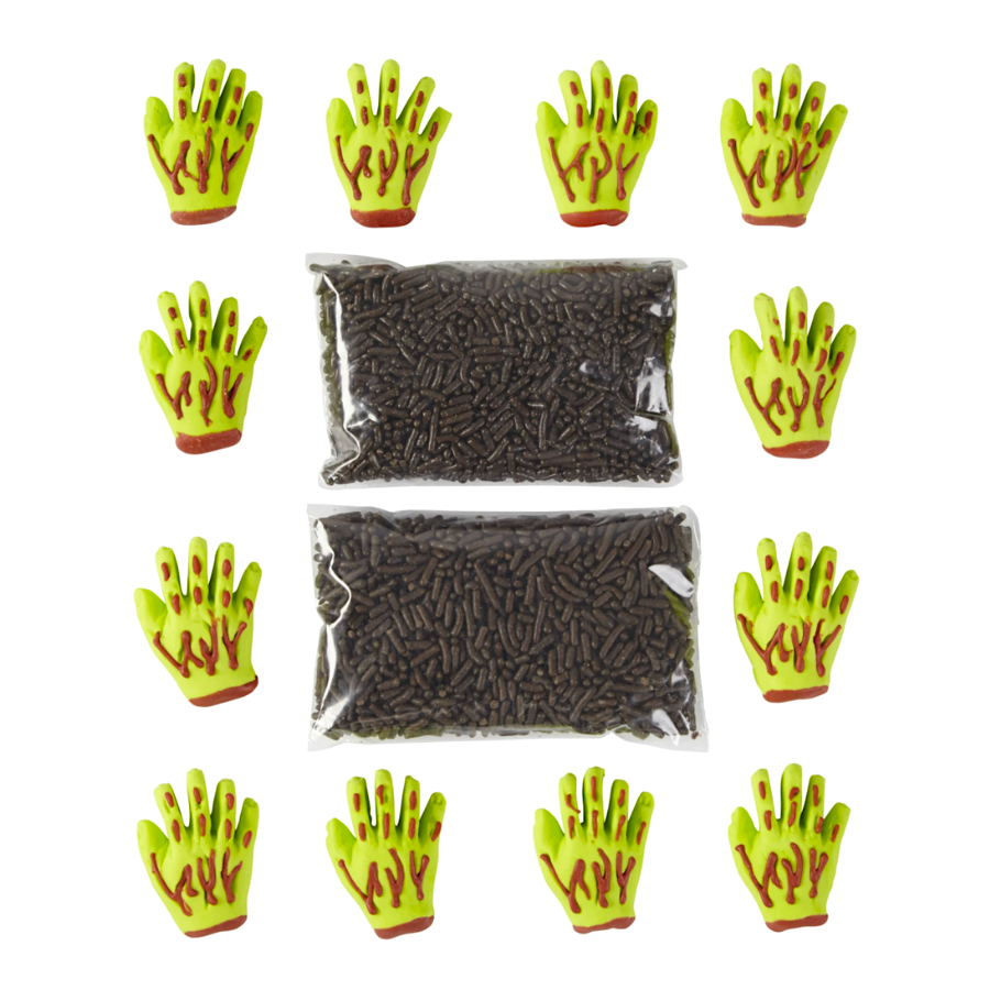 SET DECORATIVO WILTON - MANO ZOMBIE (161 G) 2 SET DECORATIVO WILTON - MANO ZOMBIE (161 G) - Imagen 2