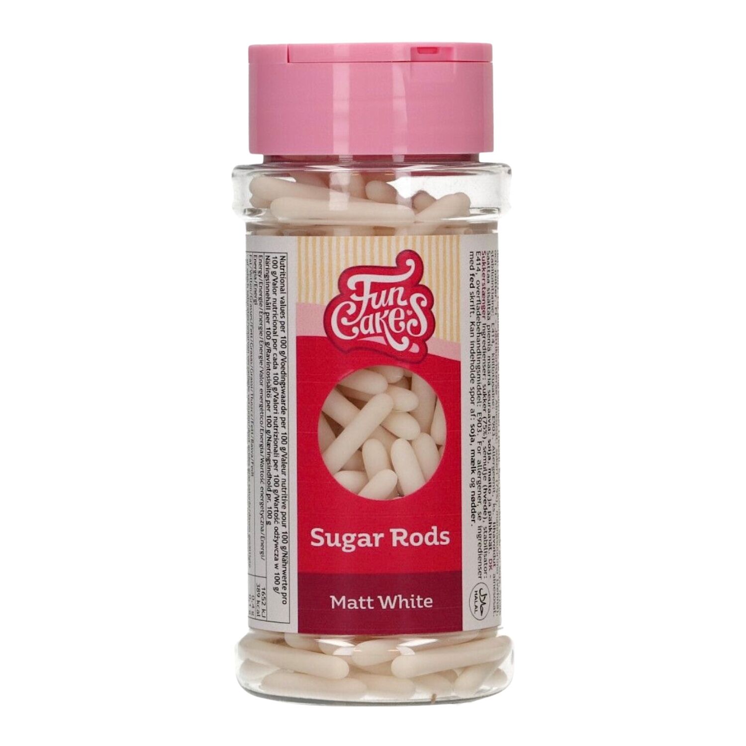 PALITOS DE AZUCAR XL FUNCAKES - BLANCO MATE 70 G 2 PALITOS DE AZUCAR XL FUNCAKES - BLANCO MATE 70 G - Imagen 2